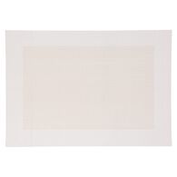 Individual de mesa texaline bege,  Individual de mesa texaline bege