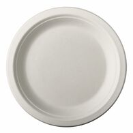 Conjunto pratos em cana de a&ccedil;&uacute;car 18cm