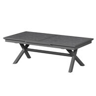 Mesa extens&iacute;vel AXIOME cinza ard&oacute;sia 250-330cm