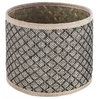 Cesto redondo decorado NOMADE 22cm