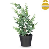 Vaso com planta artificial 35cm