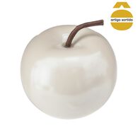Maçã decorativa em cerâmica