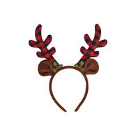 Bandolete rena hastes xadrez vermelho