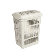 Cesto de roupa wc branco SAND com tampa,  Cesto de roupa wc branco SAND com tampa