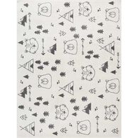 Tapete GIO bosque cinza 80x150cm