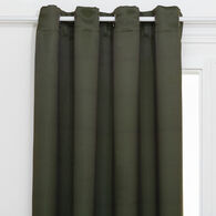 Cortina opaca verde caqui 140x260cm,  Cortina opaca verde caqui 140x260cm