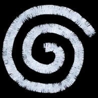 Grinalda holo branca 200cm,  Grinalda holo branca 200cm