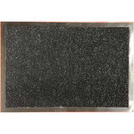 Tapete de entrada preto 80x120cm