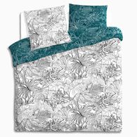 Capa de edred&atilde;o e 2 capas de almofada JUNGLE 240x260cm