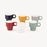 Conjunto de 6 ch&aacute;venas de caf&eacute;