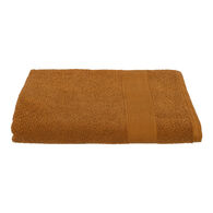 Toalha len&ccedil;ol de banho PRAIA castanha 100x150cm