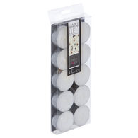 Velas tealights perfumadas baunilha basicas