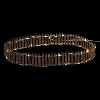 Cerca decorativa com 44 LEDs