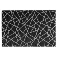 Individual de mesa preto craquelle