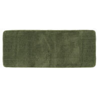 Tapete wc microfibra especial verde caqui 50x120cm