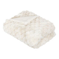 Manta ADRIEL bege pelo 120x160cm