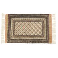 Passadeira CAIRO em juta e algod&atilde;o 60x100cm