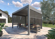 P&eacute;rgola &Eacute;VORA cinza graphite 4x3m