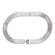 Conjunto de 12 argolas transparentes para duche,  Conjunto de 12 argolas transparentes para duche