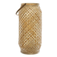 Lanterna natural CROSS em bambu 47cm,  Lanterna natural CROSS em bambu 47cm