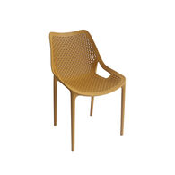 Cadeira OXY mostarda sem bra&ccedil;os