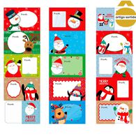 Caixa de 80 etiquetas para presente