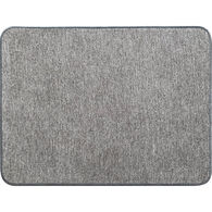 Tapete de entrada HEXAGONE cinza claro 45x60cm,  Tapete de entrada HEXAGONE cinza claro 45x60cm