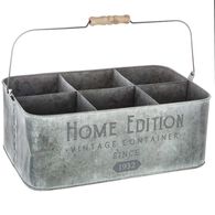 Vaseira HOME EDITION cinza em zinco