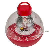 Lanterna com pai natal 17cm