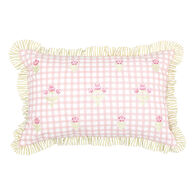 Almofada FLEUR DE ROSE rosa 38x58cm