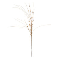 Haste dourada com bagas 95cm