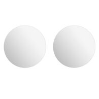 Conjunto de 2 espelhos adesivos redondos