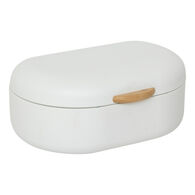 Caixa para p&atilde;o em metal 15x23,5x33,5cm