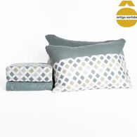 Jogo cama de casal t&eacute;rmico decorado 240x270cm