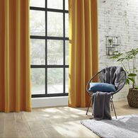 Cortina opaca ocre 140x260cm