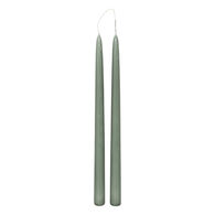 Conjunto de 2 velas de candelabro verde celadon HUGO