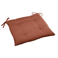 Coxim para cadeira exterior KORAI 4 pontos terracota,  Coxim para cadeira exterior KORAI 4 pontos terracota