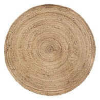 Tapete ROND em juta 80cm,  Tapete ROND em juta 80cm