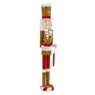 Figura soldado de chumbo de gengibre 60cm