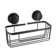 Suporte WC Preto Retangular