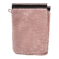 Conjunto de 2 luvas de banho JOIA rosa claro,  Conjunto de 2 luvas de banho JOIA rosa claro