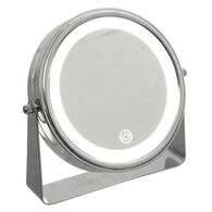 Espelho wc led giratório 19cm,  Espelho wc led giratório 19cm