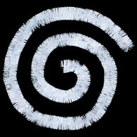 Grinalda holo branca 200cm