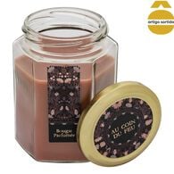 Vela perfumada em frasco vidro LIT,  Vela perfumada em frasco vidro LIT