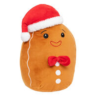 Peluche bolacha de gengibre castanho 35cm