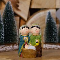 Presépio infantil em resina