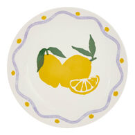 Prato de sobremesa FRUITY em porcelana 19cm