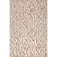 Tapete ZAHA geom&eacute;trico bege 160x235cm