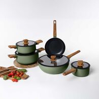 Trem de cozinha WILD verde 5 pe&ccedil;as