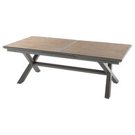 Mesa extens&iacute;vel AXIOME praline e honey 220-279cm